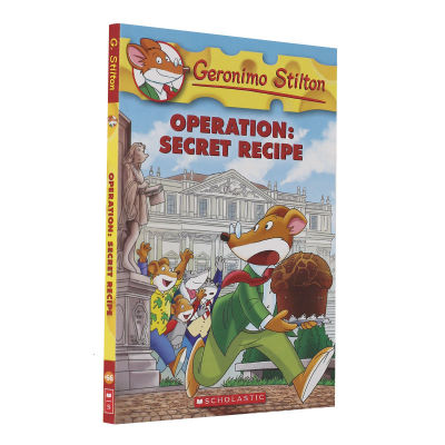 Mouse Reporter English Original Operation Secret Recipe Secret Action,หนังสือสำหรับเด็ก,หนังสือนิทานเต็มสี,การอ่านภาษาอังกฤษสำหรับเด็ก,หนังสือปกอ่อนขั้นสูง