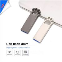 แฟลชไดร์ฟ flash drive แฟลชไดร์ฟ usb แฟลชไดรฟ์ 1TB ไดรฟ์ปากกา 32GB 128GB 64GB ไดรฟ์ปากกากันน้ำ 16GB 8GB แฟลช USB 2.0 ปุ่มโลหะติด