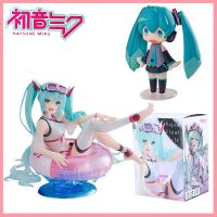 10เซนติเมตร H Atsune Miku อะนิเมะรูป Kawaii มินิ Gk ตัวเลข Miku หุ่นพีวีซีรูปปั้นตุ๊กตารุ่นสะสมโต๊ะตกแต่งของเล่นของขวัญ