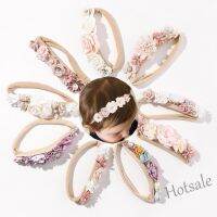 【hot sale】∋►♙ C05 Baby Girl Flower Headbands Elastic Hair Band Crown Flower Wraps for Newborn Infant Toddler