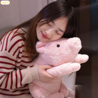 KISSYA ตุ๊กตาหมูยัดนุ่นสีชมพูจำลองของเล่นน่ารักสร้างสรรค์จำลอง Boneka Mainan จำลองสำหรับเด็กสะดวกสบายสำหรับเด็กของขวัญ KISSYA ตุ๊กตาหมูยัดนุ่นสีชมพูของเล่นตุ๊กตาน่ารักสร้างสรรค์ Boneka Mainan จำลองสำหรับเด็กสะดวกสบายสำหรับเด็ก KA-MY ของขวัญ