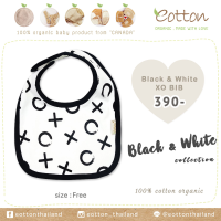 Eotton ผ้ากันเปื้อน Black and White XO BIB