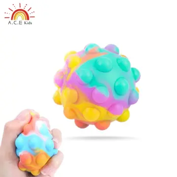 Shop 3d Rainbow Silicone Stress Ball online