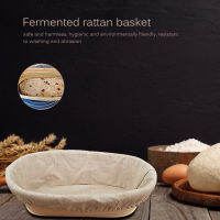 20212x Oval Rattan Dough Basket Practical Multi-functional Durable Baguette Bread Proofing Proving Fermentation Baskets