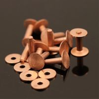 【YD】 10Pcs Rivets Riveting Studs Belts Luggage Leather Rivet Permanent Tack Fasteners