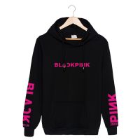 2024 NEW Wholesale Customizable Fashion Letter Print Hoodie with Letter Print and Pocket Detail DIY BlackPink Autumn and Winter