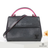 LOUIS VUITTON CLUNY BB BLACK PINK EPI SHW