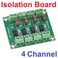 PC817 Optocoupler 4 Channel Isolation Board Voltage Converter Adapter 3.3V to 5V Module 3.6-30V Driver Photoelectric Isolated