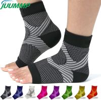 {Feili Sports Outdoor} JUUMMP 1คู่ Plantar Fasciitis ถุงเท้ารั้งข้อเท้าการบีบอัด SleevesFoot แผ่นรองเท้าปวดส้นเท้า Achilles Tendonitis Relief