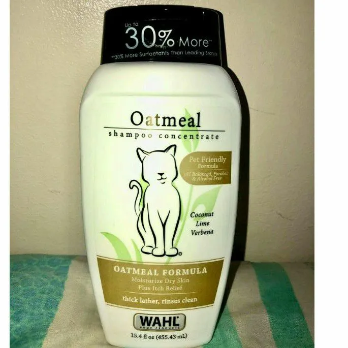 'S[WAHL DRY SKIN & RELIEF OATMEAL DOG/CAT SHAMPOO CONCENTRATE 455.43ML
