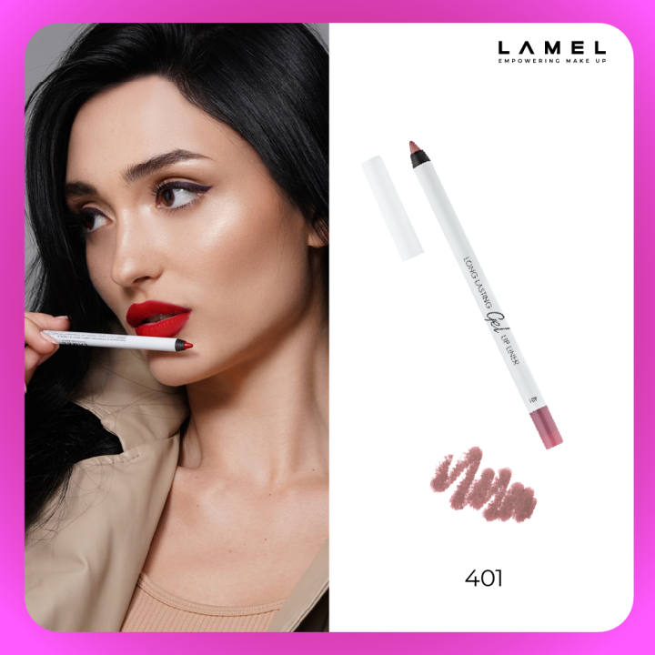Lamel Long Lasting Gel Lip Liner ลาเมล ลอง ลาสติ้ง เจล ลิป ไลน์เนอร์