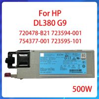 500W 754377-001 723595-101ของแท้สำหรับ HP DL380 G9 GEN9ช่องเฟล็กซ์แพลตตินัม PSU 720478-B21 723594-001 DPS-500AB-13จ่ายไฟ