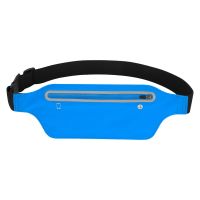 Sport Waist Bag For Women Men Waterproof Comfortable Gym Fanny Bag Safty Reflective Tape Cycling Phone Case Running Belt Running Running Belt