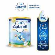 Date T3.2022 Sữa bột Aptamil New Zealand hộp thiếc số 2 900g cho bé 12-24
