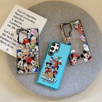 การ์ตูน Mickey Mouse น่ารักมินนี่กูฟฟี่พลูโตเคสโทรศัพท์เดซี่โดนัลด์สำหรับ Samsung S23Ultra S23Plus S22Ultra S22Plus หลังโทรศัพท์นิ่มกันกระแทกเคส Galaxy S21Ultra เคสโทรศัพท์ S21Plus สำหรับ S23 S22 S21เคสห่อหุ้มพิเศษ