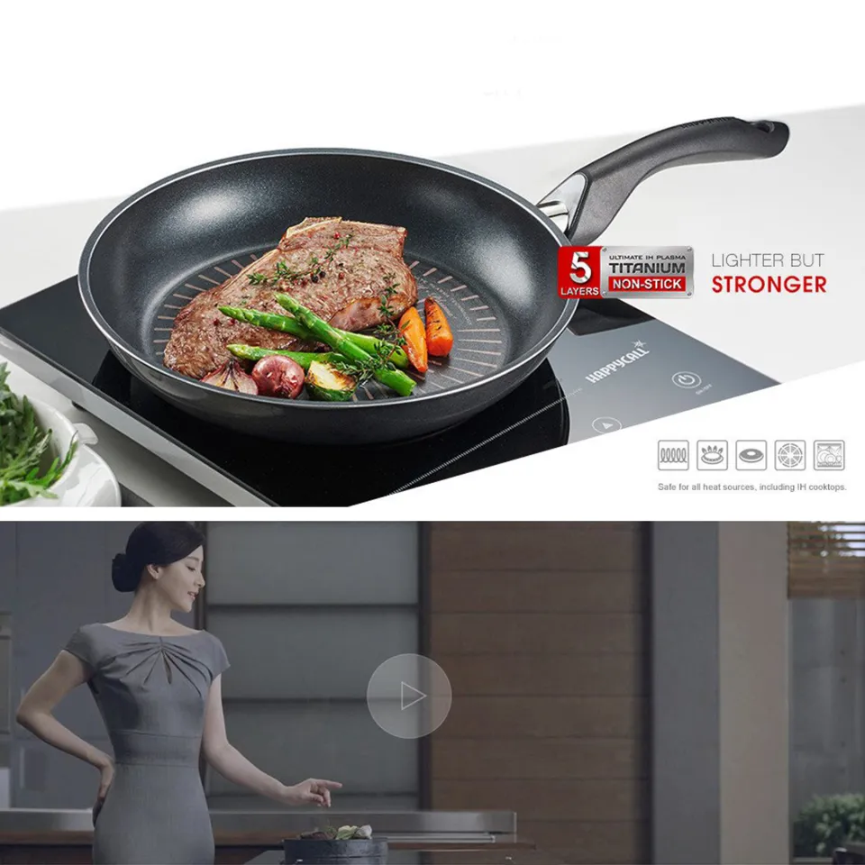 Plasma IH Titanium Frying Pan 30 cm