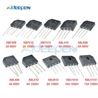 【☸2023 New☸】 youhuai 5Pcs 2a 3a 4a 6a 8a 10a 15a 600V 800V 1000V Diode วงจรเรียงกระแส Kbp206 210 310 Kbl406 410 608 610 Kbu810 1010 1510ใหม่