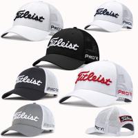 Titleist แท้หมวกกอล์ฟตาข่ายระบายอากาศหมวกตกปลาผู้ชายหมวกกอล์ฟของผู้ชาย