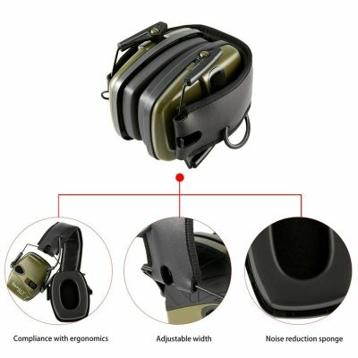Tactical Shooting Earmuff Outdoor Anti-noise Headset Sound Amplification Hearing