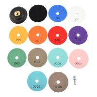 #1000 Polishing Pads #150 #2000 #300 #3000 #5000 #800 50 Concrete Polishing