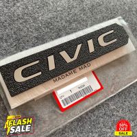 แท้ศูนย์ % โลโก้ CIVIC FC FK ขนาด 16.5x1.8cm (75722-TBA-ARM-A00) #สติ๊กเกอร์ติดมอไซต์ 3m #สติ๊กเกอร์ติดรถ  #สติ๊กเกอร์ติดมอไซต์  #สติ๊กเกอร์ติดมอไซ