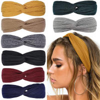 Womens Head Wrap Exercise Headband Headbands For Workouts Yoga Headband Elastic Headband Wash Face Hair Band