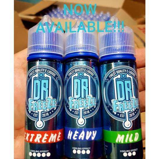 ☢ Dr Freeze 50ml E Liquid Vaping Extreme Menthol High VG Low Strength