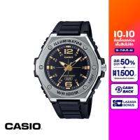 CASIO นาฬิกาข้อมือ CASIO รุ่น MWA-100H-1A2VDF วัสดุเรซิ่น สีดำ