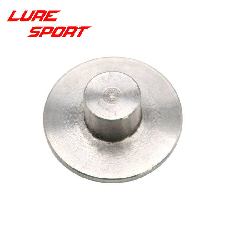 luresport-3ชิ้นสแตนเลสก้นฝาท้ายคันเบ็ดส่วนประกอบอาคารตกปลาขั้วโลกซ่อมอุปกรณ์-diy