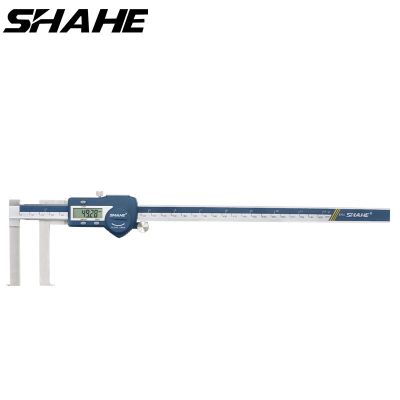 Shahe เครื่องวัดระยะเวอร์เนียดิจิทัลขนาด8-150/13-200/15-300มม. พร้อมขอบมีด