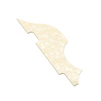 Bass Guitar Pickguard for HOFNER Replacement,Left Hand 3Ply Cream Pearl