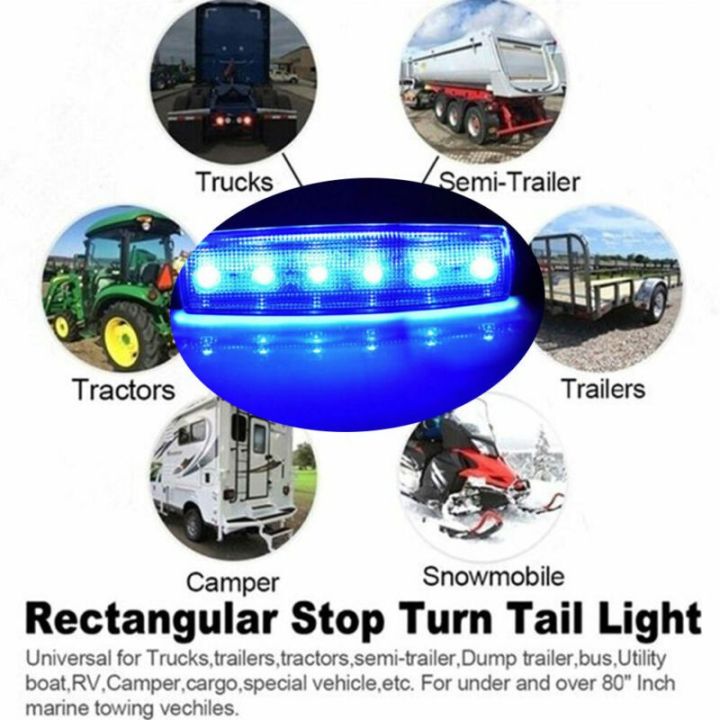 8-x-ไฟหน้า-led-สีน้ำเงินสำหรับรถจี๊บออฟโรดรถกะบะเอทีวีรถตู้เรือ-utv-โคมไฟใต้ตัวถัง