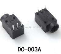 【Exclusive】 เต้าเสียบ DC 3ฟุต3.5*1.3มม. 5V DC003A ไฟฟ้า DC-003A DC003ขั้วต่อไฟฟ้า10ชิ้น