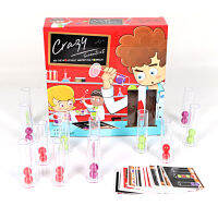 Crazy Scientist Board Game Test Tube Set การคิดเชิงตรรกะสำหรับเด็กทารกคำนวณการฝึกทักษะ English Version