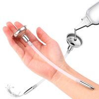 【YD】 Hollow Penis Plug That Can Poured Into Liquid Urethral Sound Catheter Dilator Rod Insert Sex Man