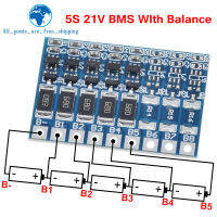 TZT 5S 4.2V Li-Ion Balancer Board 18650 21V Li-Ion Balncing ชาร์จเต็มแบตเตอรี่ Balance Board