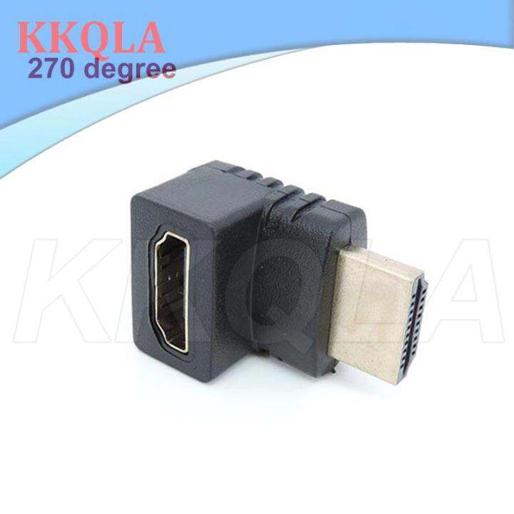 qkkqla-adjustable-hdmi-compatible-male-to-female-connector-90-270-degree-converter-right-angle-adapter-elbow-for-hdtv-tv-video-cable