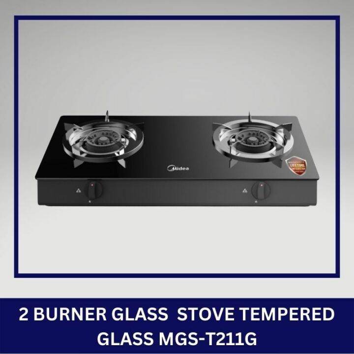 Midea Burner Glass Table Top Gas Stove Mgs T G Lazada