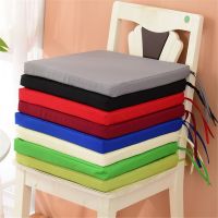 ❐✁ New Soft Sponge Chair Cushion Breathable Outdoor Garden Removable Cushion Cover Courtyard Waterproof Tie Sofa Chair Seat Mat