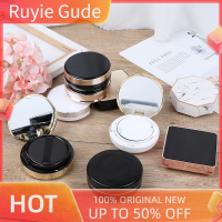 Ruyie 15ml Empty Air Cushion พัฟกล่อง CC ครีมภาชนะเครื่องแป้งกรณีฟองน้ำกระจก