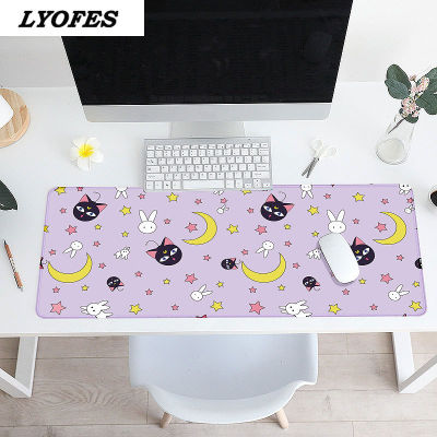 Cute Mouse Pad Large Size XL Gaming Writing Desk Mat Kawaii Desk Pad Game Laptop Mouse Mat for Computer Keyboard 80*30cm