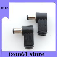 ixoo61 store 5.5x2.1mm DC Power adapter Jack Plug 5.5*2.1 mm Connector L shaped Male 90 Right Angle Single Head Adapter Cord