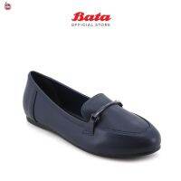 My1 BATA รองเท้าโลฟเฟอร์ สีกรมท่า สําหรับผู้หญิง 5519452 dhv