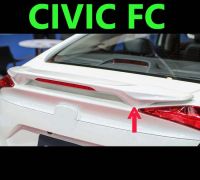 (ส่งฟรี) สปอยเลอร์ Spoiler Civic FC 2016 2017 2018 2019 2020 (มีไฟเบรค)