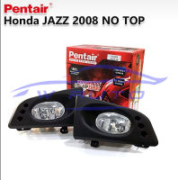 ไฟตัดหมอก สปอร์ตไลท์ ฮอนด้า แจส จีอี 08-10 Honda Jazz GE 2008-2010 ไม่ ท็อบ NO TOP ฝาครอบดำ ตรงรุ่น ทรงห้าง