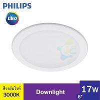 Philips โคมไฟดาวน์ไลท์ LED สำเร็จรูป แบบกลม รุ่น 59466 Meson ขนาด 6นิ้ว 17วัตต์