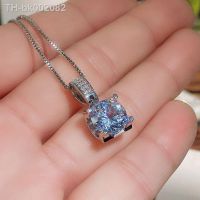 ✹❦ 1PC Crystal Cubic Zirconia Engagement Necklace High Quality Silver Color Accessories Luxury Female Jewelry Gifts For Women