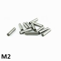 100 Buah 2 Mm Bantalan Baja Silinder Pin Headless Pin Jarum Roller Thimble Panjang 3-30 Mm