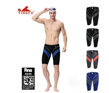 YINGFA Kids Boy Swimwear Professional Competition Swim Short Waterproof  Anti Chlorine Training Racing Swim Brief