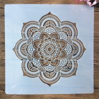 30x30cm Mandala Lotus Geometry DIY Layering Stencils Wall Painting Scrapbook Coloring Embossing Album Decorative Template